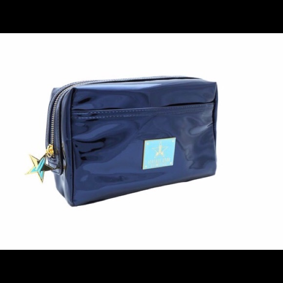 Jeffree Star Handbags - Jeffree Star - Dark Blue Reflective Makeup Bag